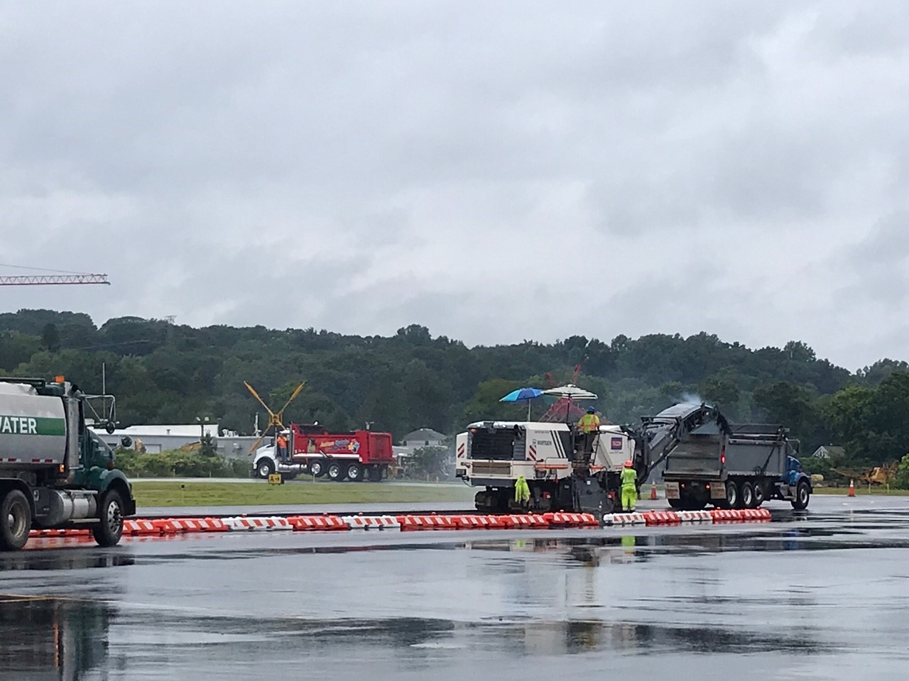 Milling in the rain1